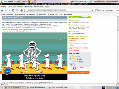 SCARY SKELETON